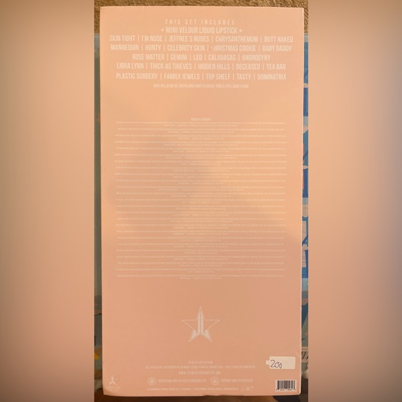 COPY - JEFFREE STAR NUDE LIQUID LIPSTICK VAULT - NEW IN BOX! #200 - Picture 10 of 12